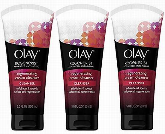  历史新低！Olay 玉兰油 Regenerist 新生塑颜唤肤洁面乳（150ml x3）超值装5折 15.1加元！