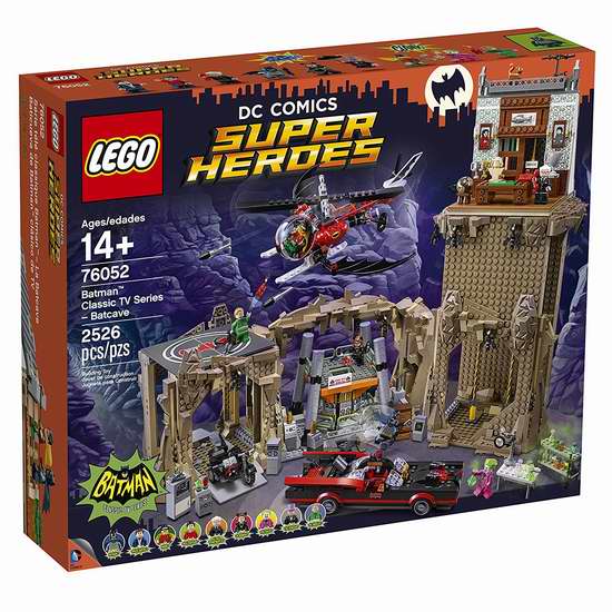  历史新低！LEGO 乐高 76052 超级英雄 蝙蝠侠 蝙蝠洞（2526pcs） 247.4加元包邮！
