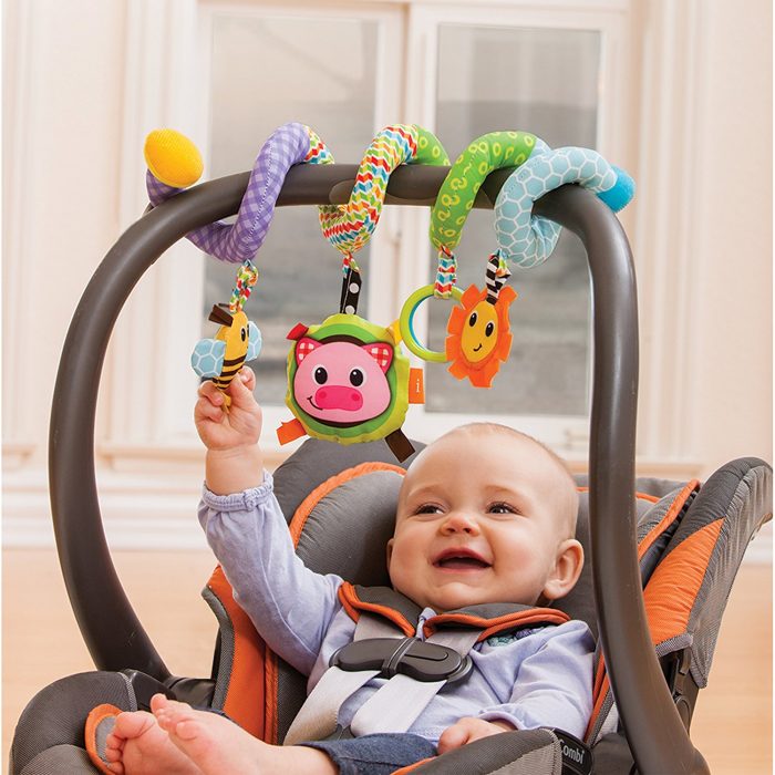  Infantino Spiral 婴儿螺旋车挂玩具 15.97加元，原价 19加元