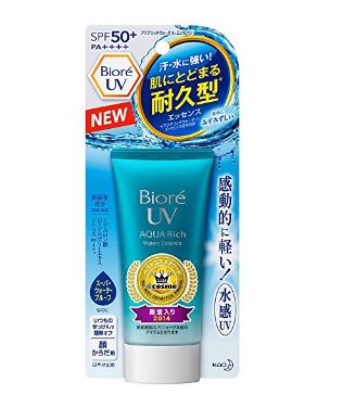  超好用！Biore UV Aqua 水凝系列 长效保湿防晒乳 12.48加元（SPF50+/PA++++）