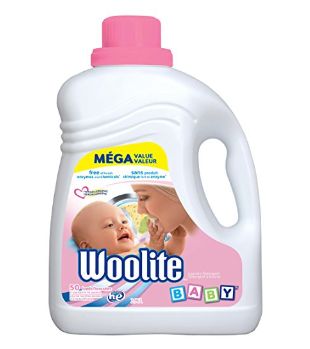  Woolite 婴儿低过敏洗衣液 10.23加元（2.96 L ），原价 18.07加元