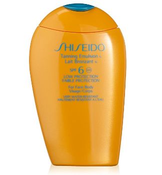  Shiseido 防晒黑乳液 32.69加元（SPF 6 ），原价 46.8加元