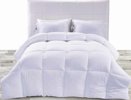  史低价！Utopia Bedding All Season Queen四季仿羽绒被 28.49加元（原价 37.99加元）
