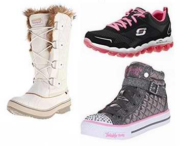  精选343款 Skechers 成人儿童时尚鞋靴特价销售，额外再打7折！