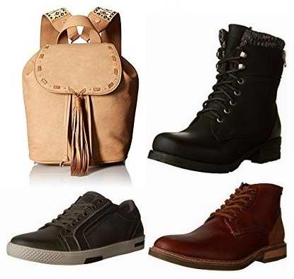  精选14款 Steve Madden 时尚鞋靴、背包、手袋、特价销售，额外再打7折！