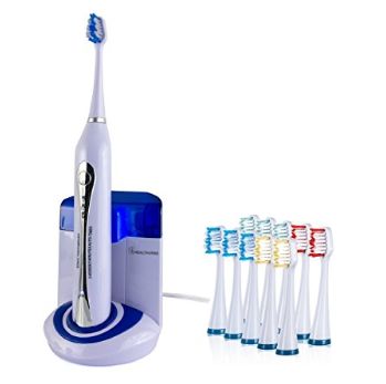  Wellness UV-STX 超大功率电动牙刷+紫外线消毒充电器+13个刷头 49.99加元，原价 129.99加元，包邮