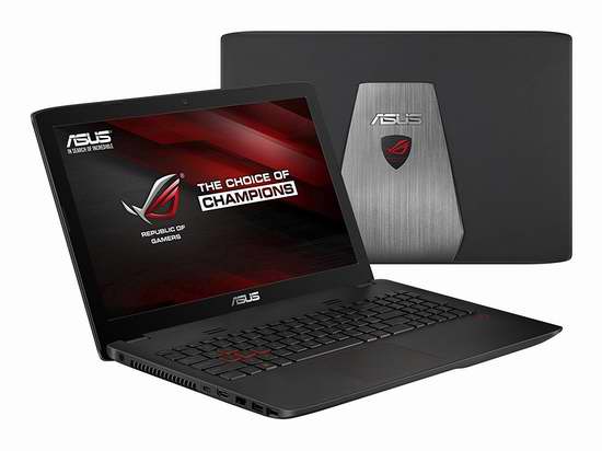  历史新低！ASUS 华硕 ROG 玩家国度 GL552VW-DH74 15.6寸游戏笔记本电脑6.7折 1199加元包邮！