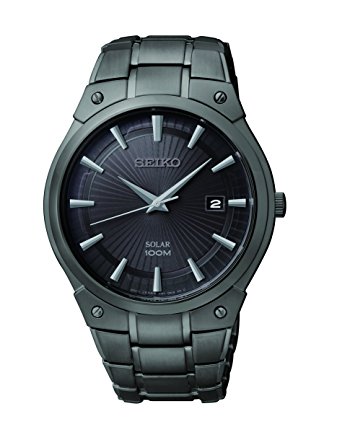  历史新低！Seiko 日本精工 SNE325 全钢光动能 男士腕表/手表6.1折 167.04加元包邮！