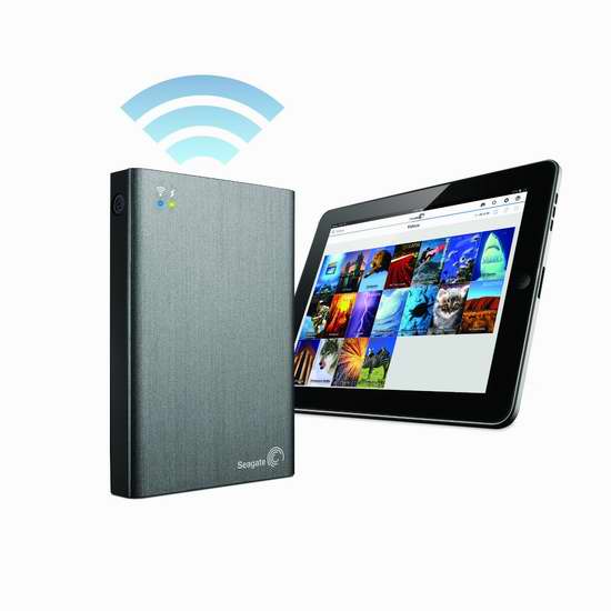  历史新低！Seagate 希捷 STCV2000100 Plus 2TB 便携式WiFi无线移动硬盘6折 149.99加元包邮！