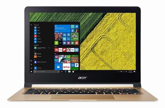  历史新低！Acer 宏碁 Swift 7 13.3英寸超薄笔记本电脑（i7/8GB/512GB SSD）6.3折 1079.99加元包邮！