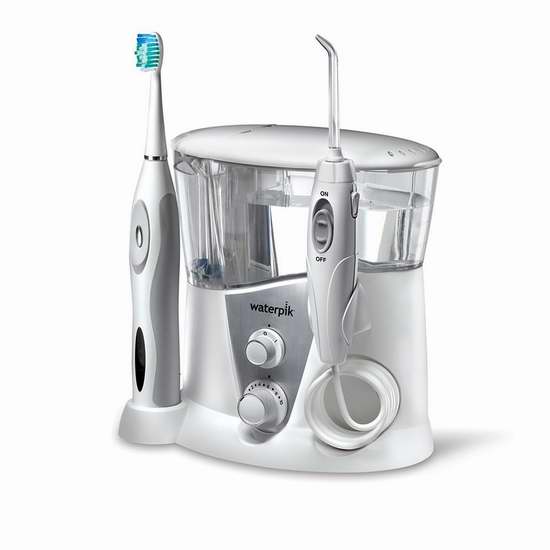  Waterpik 洁碧 WP-950 水牙线+声波牙刷 完整护理7.0套装 105.74-109.74加元包邮！