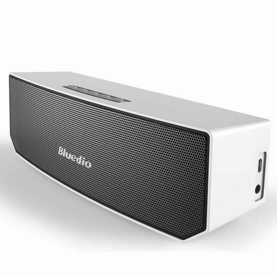  Bluedio 蓝弦 BS-3 便携式蓝牙无线音箱2折 20.39加元限量特卖！
