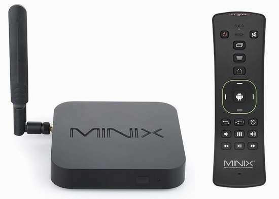  MINIX NEO U9-H 八核流媒体播放器/网络电视机顶盒+ A2 Lite空中飞鼠/鼠标键盘遥控器套装 186.91加元限量特卖并包邮！
