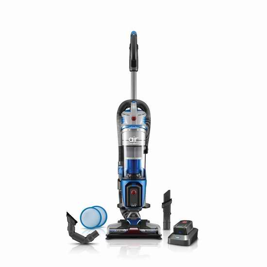  历史新低！Hoover 胡佛 BH51120CA Air 直立式/手提 二合一无绳吸尘器4.5折 179.99加元包邮！