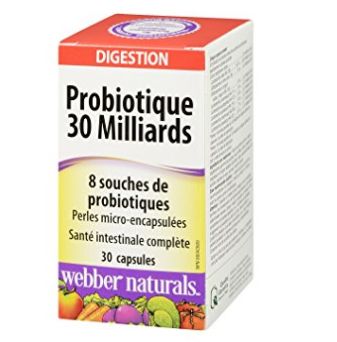  Webber Naturals 30亿天然益生菌（30粒） 14.24加元（原价 17.99加元）