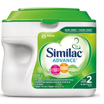  Similac 雅培 Advance Step 2非转基因配方奶粉 25加元，walmart售价 32.98加元