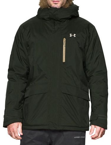  UNDER ARMOUR ColdGear 100％防水透气夹克 194.06-219.93加元（中号），原价 344.99加元，包邮