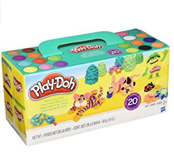  Play-Doh 培乐多橡皮彩泥20色套装 14.97加元，原价 24.99加元
