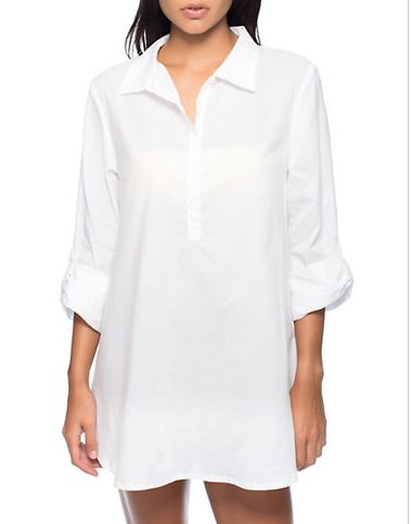 SPLENDID Canopy Tunic 白色衬衣 48.75-55.25加元（xs），原价 130加元