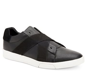  时尚又个性！CALVIN KLEIN Baku 男士交叉绑带鞋 60加元，原价 150加元