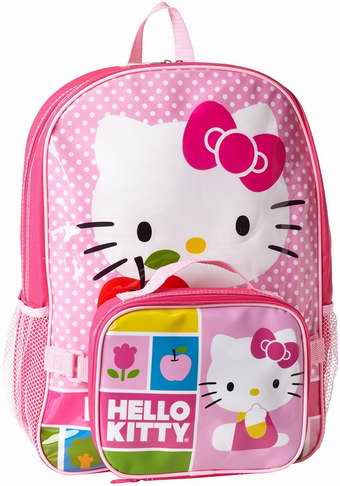  历史新低！FAB Starpoint Hello Kitty 女童双肩背包+午餐保温包6.3折 12.54加元！
