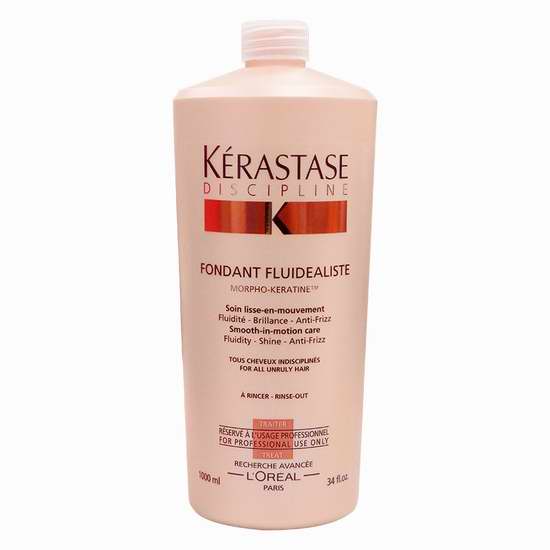  Kerastase 卡诗 Discipline Fondant 黛丝逸柔护发素（1000ml）8折 96.71加元包邮！