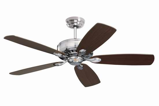  历史新低！Emerson Ceiling Fans CF901BS 52英寸冬夏两用节能吊扇3.4折 115.68加元清仓并包邮！