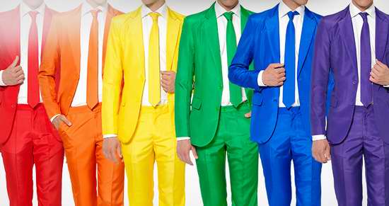 精选5款 Oppo Suits 男士趣味西装3件套4.6折 59.99加元清仓！