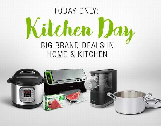  Amazon厨房日！精选大量厨房用品、小家电、厨具、锅具等特价销售！