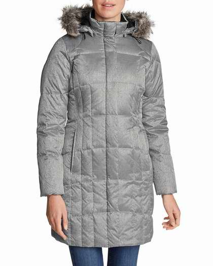  白菜价！Eddie Bauer Lodge 女式长款羽绒服1.5折 44.99加元清仓！