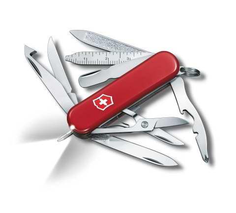  历史最低价！Victorinox Swiss Army 维氏正宗瑞士 53976 Midnite Minichamp 16功能口袋刀5折 39.5加元包邮！