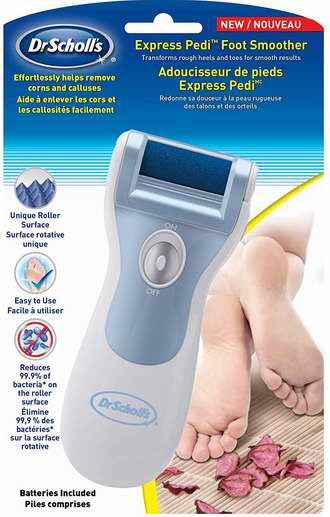  白菜价！历史新低！Dr. Scholl's 电动去死皮磨脚器3.5折 15.97加元清仓！