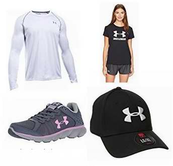  精选109款 Under Armour 运动鞋、运动服饰、帽子等特卖！