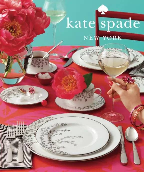  精选 Kate Spade New York 时尚厨房用品 7折特卖！