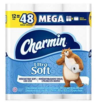  Charmin Ultra 超软/超强 双层卫生纸12卷 12.03加元！两款可选！