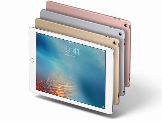 Apple iPad Pro 9.7英寸平板电脑（32GB） 649.99加元包邮！3色可选！