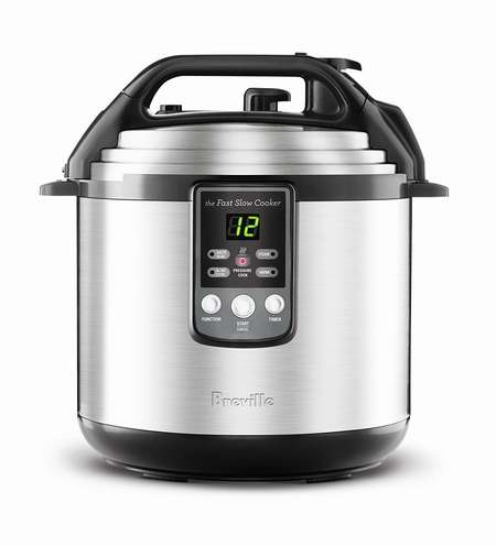  历史新低！Breville BPR650BSS 6升多功能快慢智能压力烹饪锅 159.99加元包邮！