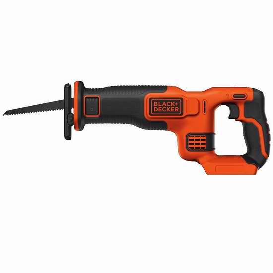  BLACK + DECKER 百得 BDCR20B 20伏无绳电动往复锯7.1折 74.98加元包邮！