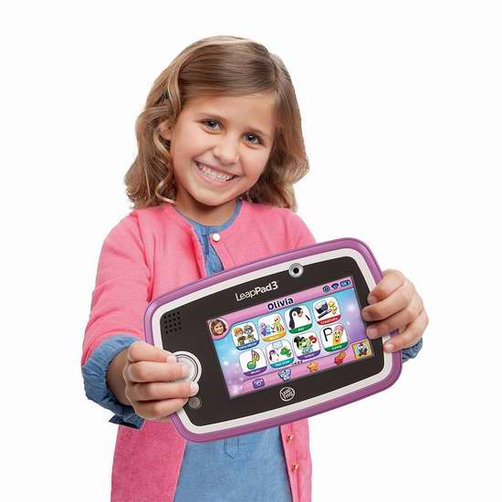  历史新低！Leapfrog 跳蛙 Leappad3 儿童早教学习平板电脑5.3折 69.99加元包邮！两色可选！