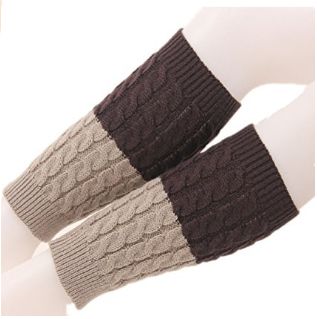  Spring fever 双色针织 保暖毛线腿套/袜套 6.99加元！7款可选！