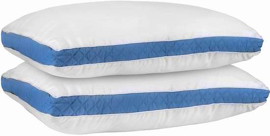 网购周专享：Utopia Bedding 防过敏King枕头2件套 27.99加元！