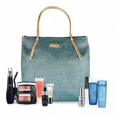 Lancome 兰蔻 返校季美妆护肤大礼包2.7折 58.5加元包邮！再送价值180加元7件套大礼包！