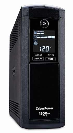  CyberPower CP1500AVRLCD 1500VA/900W UPS 12插座不间断电源 159.99加元包邮！