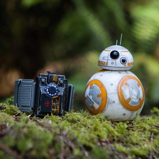  历史新低！Sphero Star Wars 星球大战 战斗版 BB-8 机器人+原力腕带套装4.7折 118.3加元包邮！