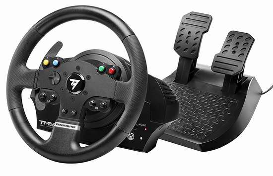  历史新低！Thrustmaster TMX 力反馈赛车游戏方向盘 199.99加元包邮！