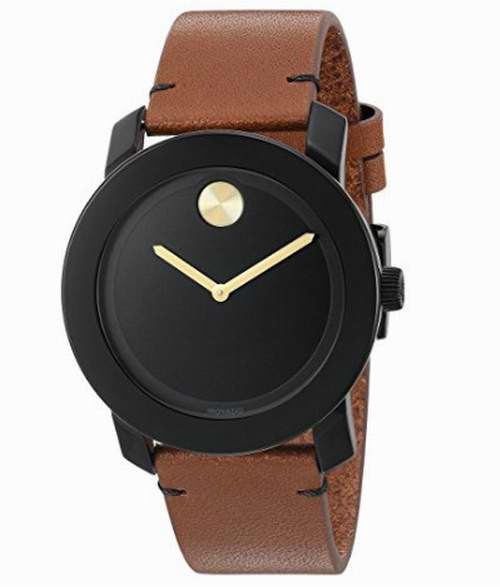  最低价！Movado 摩凡陀 男士3600305 瑞士石英腕表 267.95加元，原价 475加元，包邮