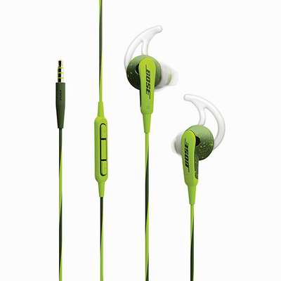  Bose SoundSport 绿色款 耳塞式运动耳机（iPhone版）59.99加元，原价 99.99加元，包邮