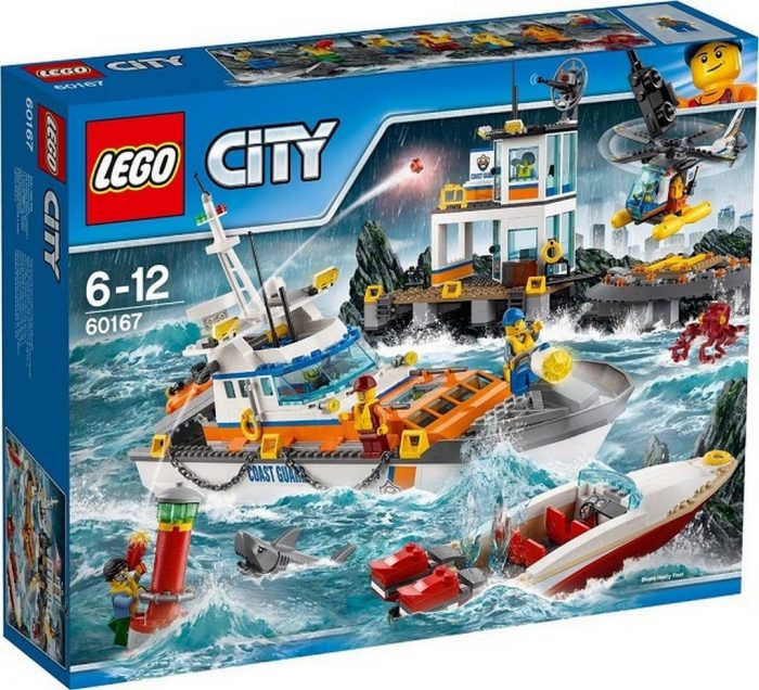  LEGO 乐高 60167 海岸警卫队总部 111.75加元（1403pcs），原价 149加元，包邮