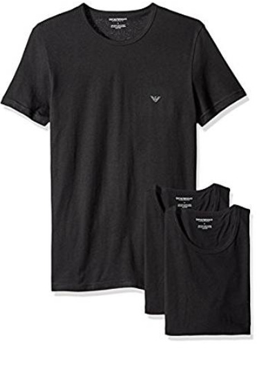  Emporio Armani 阿玛尼Crew男士纯棉T恤3件套 34.01加元（L码），原价 64.19加元