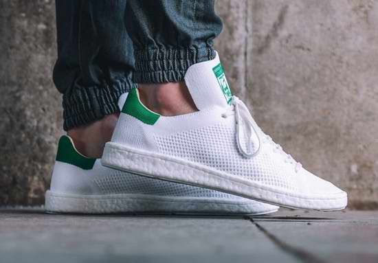  Adidas Stan Smith Primeknit 男士小绿鞋/运动鞋3.6折 49.97加元包邮！